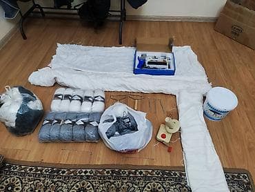 лаунч launch: Тафтинг пистолет В подарок получите,пряжу 10 шт, полотно,клей и пряжа — 4