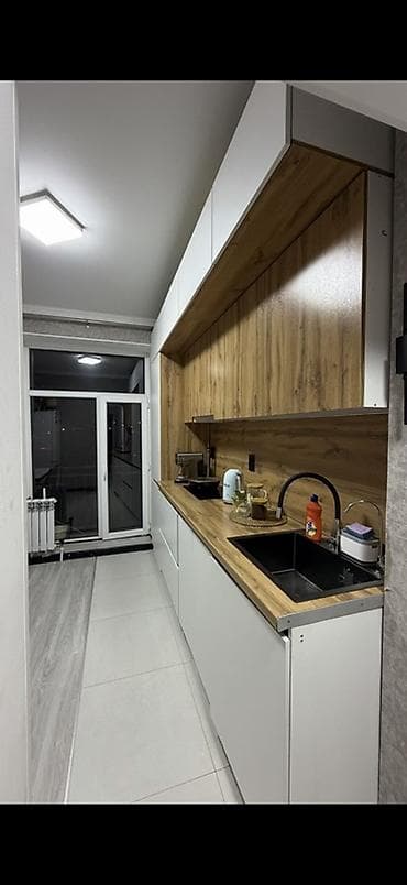 Квартиры: 1 комната, 43 м², Кара-Жыгач ж/м Индивидуалка, 5 этаж, Свежий ремонт — 6