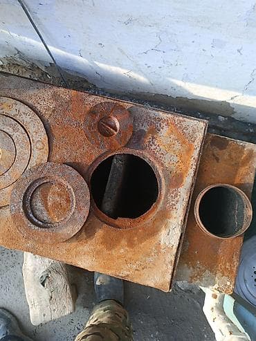 Буржуйкалар: Печь-«буржуйка» с варочной поверхностью - Твердотопливная печь из — 5