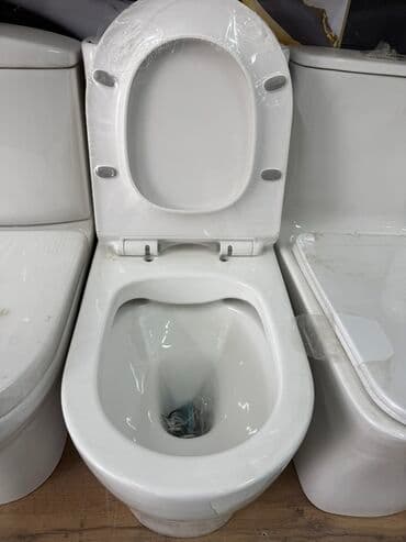 устанавливаем унитазы: Белый унитаз GARANT с компактным бачком – практичное решение для любой — 3