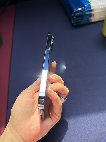 element 5: IPhone 13 Pro Max, Б/у, 256 ГБ, Sierra Blue, Защитное стекло, Кабель, Коробка, 84 % — 7