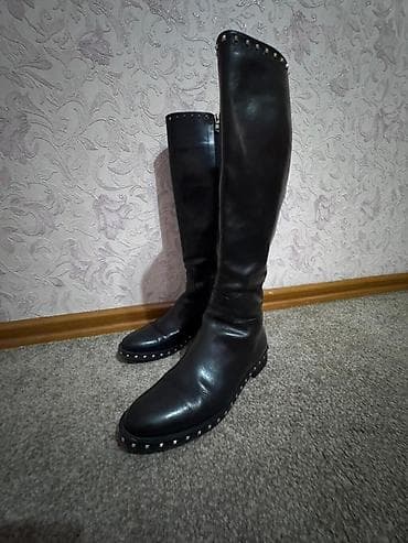 nursace: Женские сапоги Nursace (Италия), оригинал. - Материал: натуральная — 1