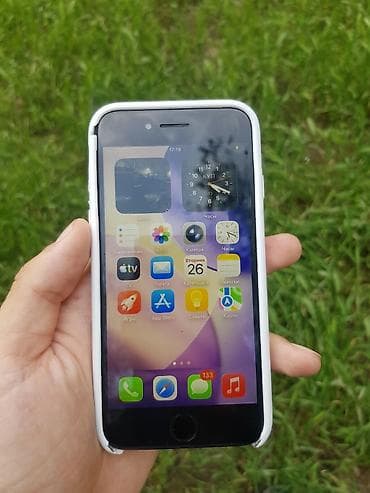 xr 64: IPhone SE 2020, Б/у, 128 ГБ, Чехол — 1