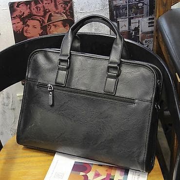 барсетка мужская кожаная: На заказ! В наличии не осталось Деловая мужская сумка-портфель — 2