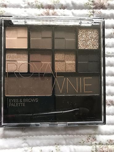 Жеке буюмдар: Продаю полетку теней для век и бровей Royalе Brownie от Faberlic, 10 — 4