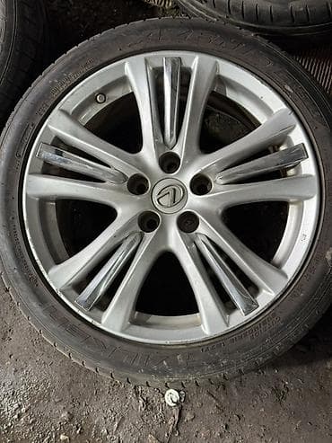 Шины и диски: Колеса в сборе 245 / 40 / R 18, Лето, Б/у, Комплект, Легковые, Литые, отверстий - 5 — 3