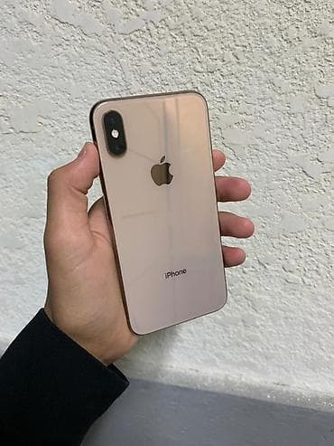айфон x 64: IPhone Xs, 256 ГБ, Золотой, Зарядное устройство, Защитное стекло, Чехол, 100 % — 1