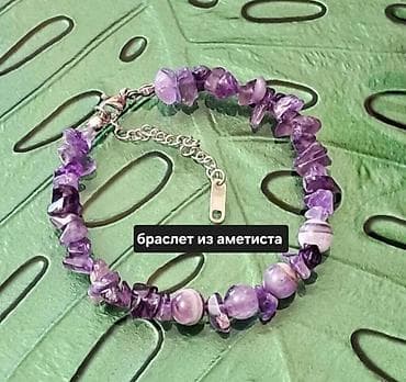 Чокеры: Авторские украшения из натуральных камней - Браслет “Гранат и — 6