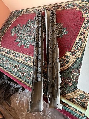 платформа кузов: Наружные накладки порогов BMW, 2019 г., Б/у, Оригинал — 3