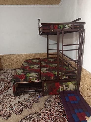 складные табуретки: Двухъярусная кровать, Раскладной — 1