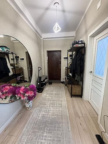 Квартиры: 3 комнаты, 86 м², Аламедин-1 мкр Элитка, 8 этаж, Евроремонт — 3