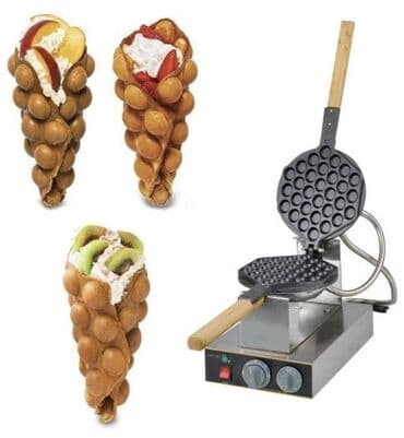 оборудование для шаурма: Вафельница промышленные Гонконгские вафельницы Вафельница для тонких — 1