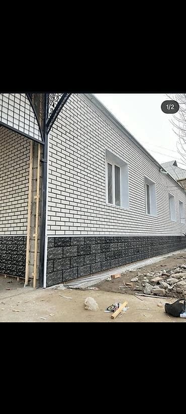 декоративные заборчики: Облицовка фасада декоративным кирпичом/сайдинг-панелями под кирпич — 5