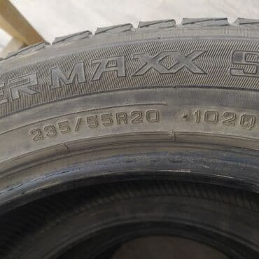 покрышка на трактор: Шины 235 / 55 / R 20, Зима, Комплект, Внедорожные (АТ/МТ), Япония, Dunlop — 8