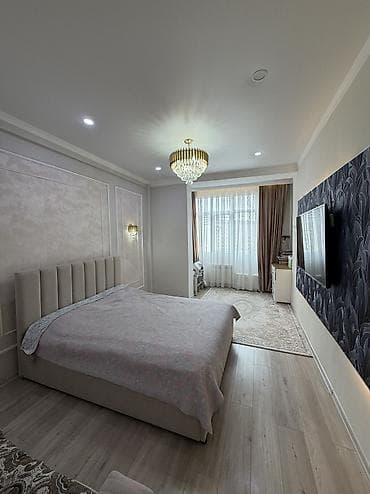 ала тоо сдаю: 1 комната, 48 м², Элитка, 5 этаж, Евроремонт — 4