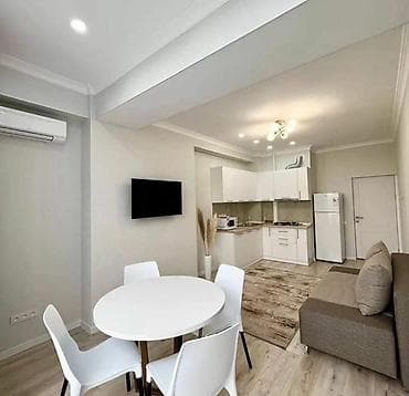 дешёвые квартиры аренда: Студия, С мебелью полностью — 2