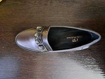 fabiani: Лоферы, 38, Новый, цвет - Серый — 3