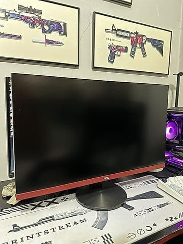 nintendo switch oled: Монитор, AOC, Б/у, LCD, 26" - 27" — 1