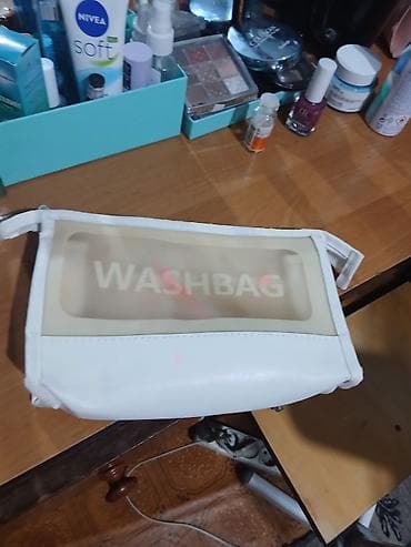 Аксессуарлар: Косметичка/дорожная туалетная сумка WASHBAG. - Материал: плотный — 1