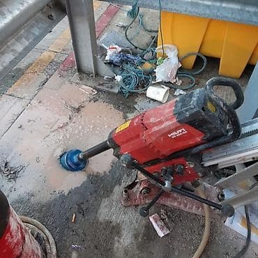 Типография үчүн жабдуулар: Алмазная установка для сверления бетона Hilti DD 200 (на станине) - — 1