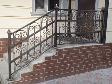 металлические перила: Fence gratings — 1