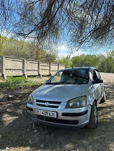 атбашы авто: Hyundai Getz: 2002 г., 1.3 л, Кол менен иштөөчү, Бензин, Хетчбек — 1