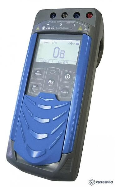 Мегаомметр Е6-32 Назначение: - Измерение сопротивления изоляции — 1