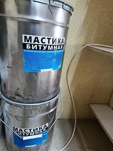 трилон б: Битумная мастика, Маркировка: Другая маркировка, Другой бренд, Объём: 20 кг — 1