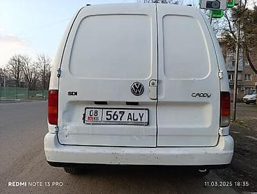 wolsvagen caddy: Volkswagen Caddy: 2003 г., 1.9 л, Механика, Дизель, Фургон — 7