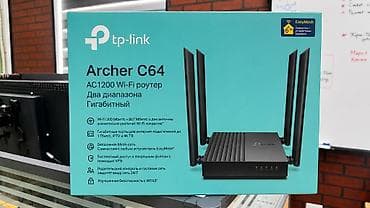 TP-Link Archer C64 — двухдиапазонный гигабитный Wi‑Fi роутер AC1200 с