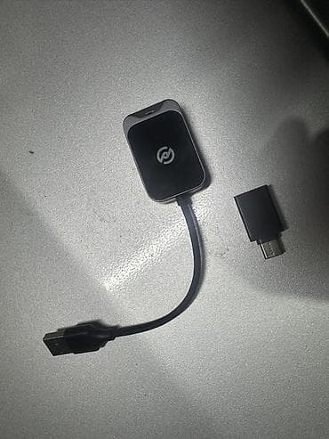 аукс провод: Карплей адаптер для автомобиля с USB-питанием - Назначение: добавляет — 2