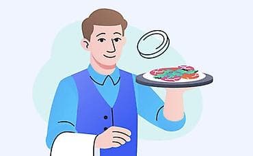 Требуются официантки на шашлычную График работы: пн-вт-ср-чт-пт-сб с