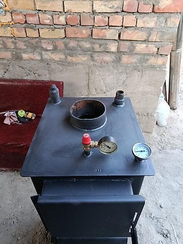 бак алам: Твердотопливный котёл с дымоходом - Тип: водогрейный твердотопливный — 4