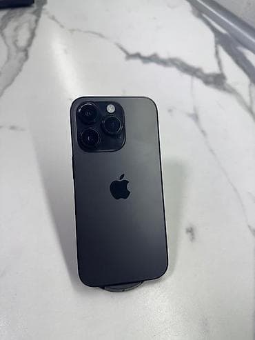 IPhone 14 Pro, Б/у, 256 ГБ, Черный, 83 %
