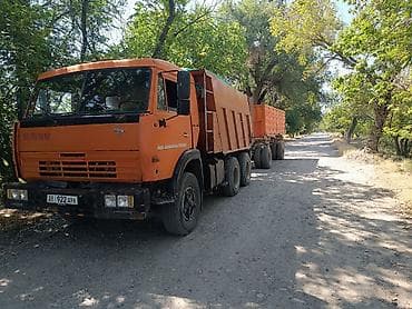 Самосвал с прицепом КамАЗ состояние жакшы вложение жокжумушка