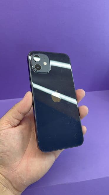 телефон за 100 сом: IPhone 12, Б/у, 128 ГБ, 80 % — 1