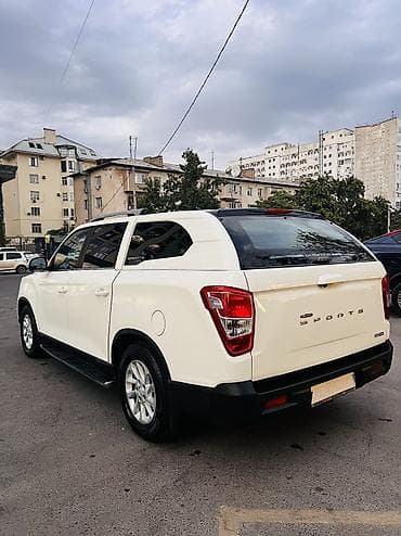 кожа на авто: Ssangyong Rexton Sports: 2019 г., 2.2 л, Автомат, Дизель, Пикап — 4