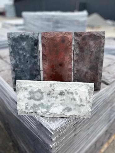 Облицовочная плитка под «рваный камень»/кирпич для фасадов и