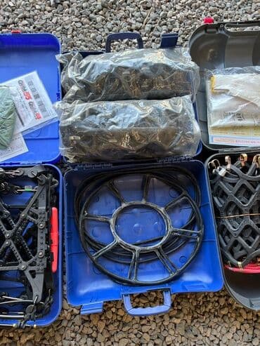 бортовый сапок: Комплект цепей противоскольжения Grass Quick Easy QE14L. В комплекте — 2