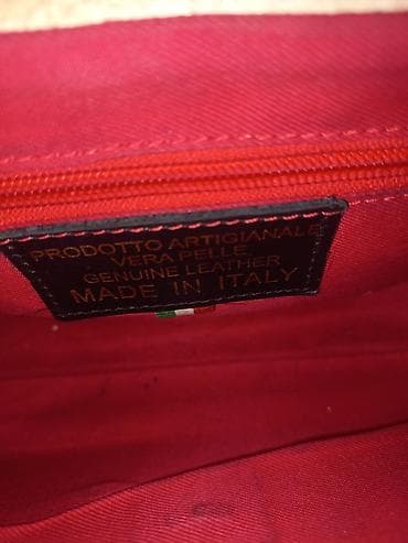 золото берен голд: Классическая сумка, Италия, Материал: Натуральная кожа, Регулируемый ремень, Женские, Б/у — 2