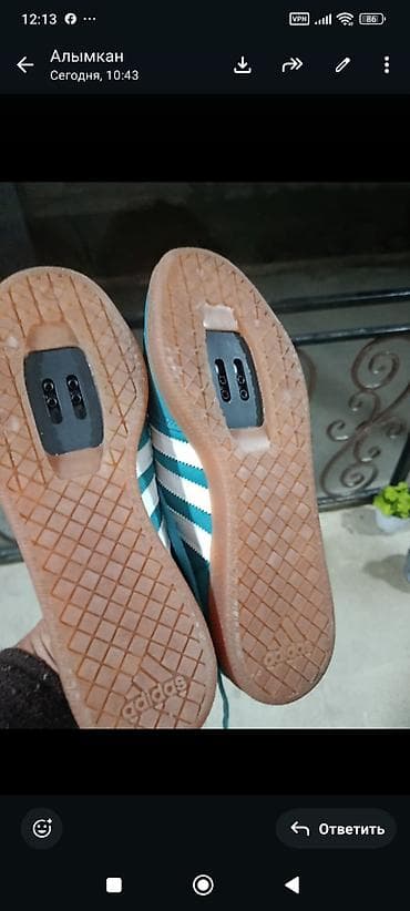 вело обувь: Мужские кроссовки, 42, Adidas, Б/у, Платная доставка — 2