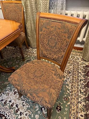 б у стол со стульями для кухни: Продаем качественный стол для гостей с 6 стульями, пользовались сами — 3