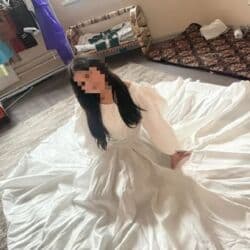 свадебное платье для беременных напрокат: Бальное платье, Длинная модель, цвет - Белый, L — 1