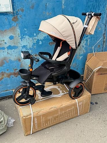 вели коляска: Детский велосипед‑коляска (трёхколёсный) Skillmax - Конструкция — 1