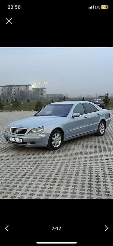 mercedes w211: Mercedes-Benz S-Class: 2000 г., 4.3 л, Автомат, Бензин, Седан — 1