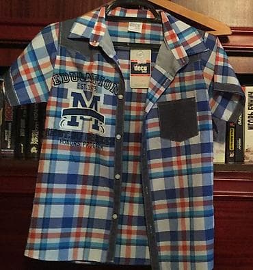 Свадебные платья и аксессуары: Продаю рубашку на мальчика 11-12лет производство Турция
Ткань х/б — 1