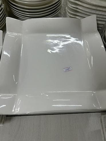 стулья столы: Белая посуда для сервировки стола - Глубокие круглые тарелки для — 4