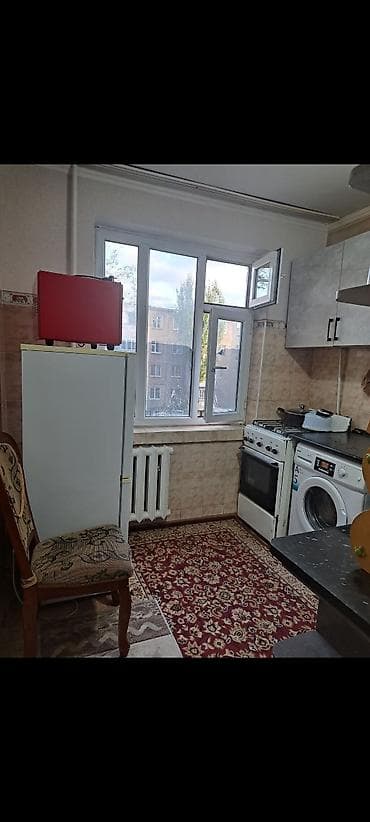 Недвижимость: 2 комнаты, 44 м², 104 серия, Кок-Жар мкр 104 серия, 4 этаж, Косметический ремонт — 2