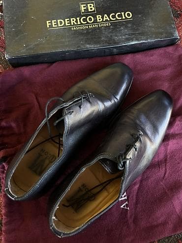 стильные оксфорды: Мужские туфли, 40, Б/у — 2