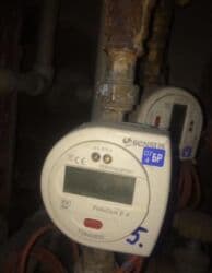 Унитаздар жана комплектөөчүлөр: Суу эсептегич, суу өлчөгүч, Жылытуу үчүн, Сай диаметри: 15 мм, Акылуу орнотуу — 9